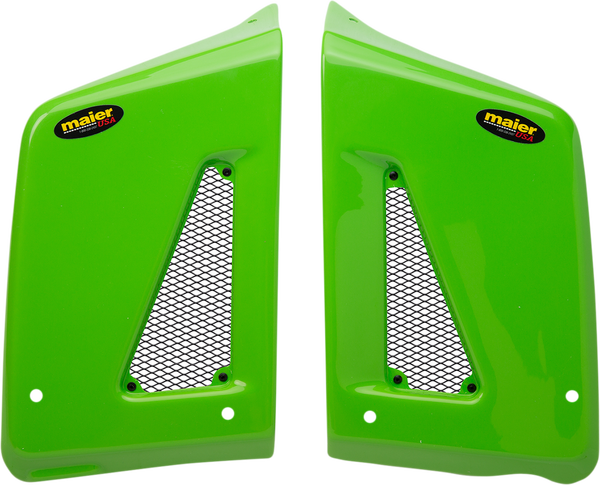 Replacement Radiator Plastic Green, 1, nordicamoto.ro