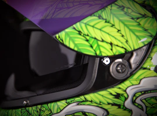 Airform Ritemind Glow Helmet Green M, 7, nordicamoto.ro
