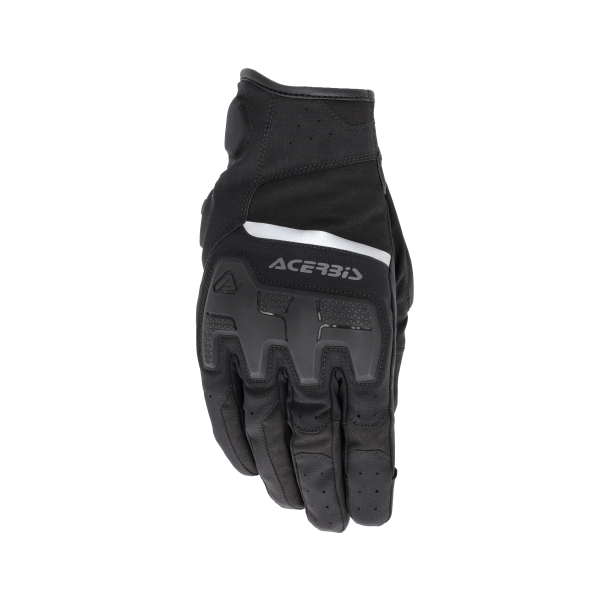 Acerbis CE X-Street WP motorkerékpáros kesztyű, fekete/piros, XS, 2, nordicamoto.ro