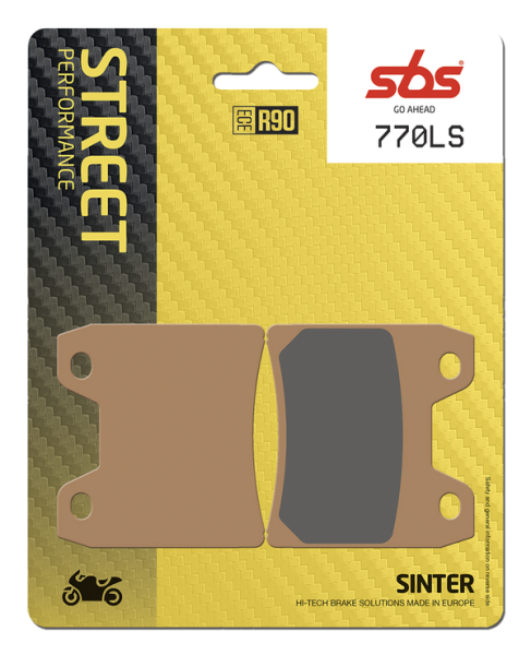Ls Street Excel Sintered Rear Brake Pads, 1, nordicamoto.ro