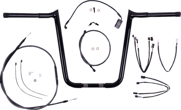 1-1/4(r) Viking Handlebar Installation Kit Black, 1, nordicamoto.ro