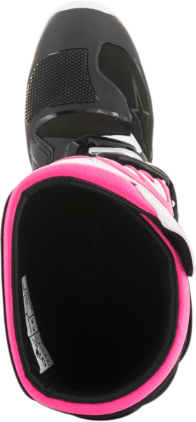 Alpinestar Stella Tech 3 női csizma, fekete-fehér-rózsaszín, 38,5-es méret, 15, nordicamoto.ro