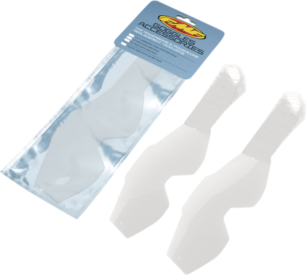 Racecraft/accuri/strata Mx Goggle Tear-offs Clear, 1, nordicamoto.ro