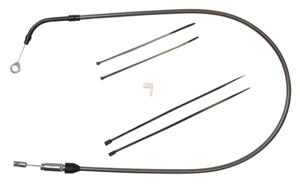 Black Pearl Quick Connect Upper Clutch Cable Black, 1, nordicamoto.ro
