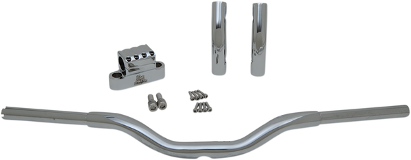 Kage Fighter-t Pullback Handlebar Silver, 3, nordicamoto.ro