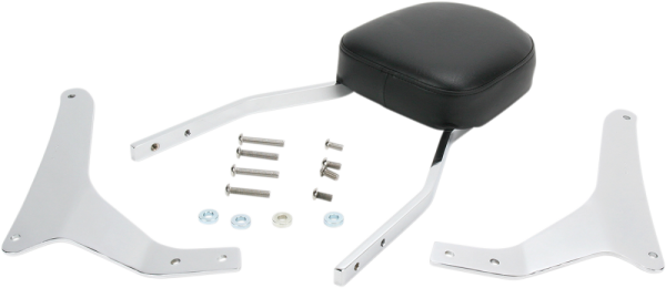 Square Sissy Bar Kit Chrome, 1, nordicamoto.ro