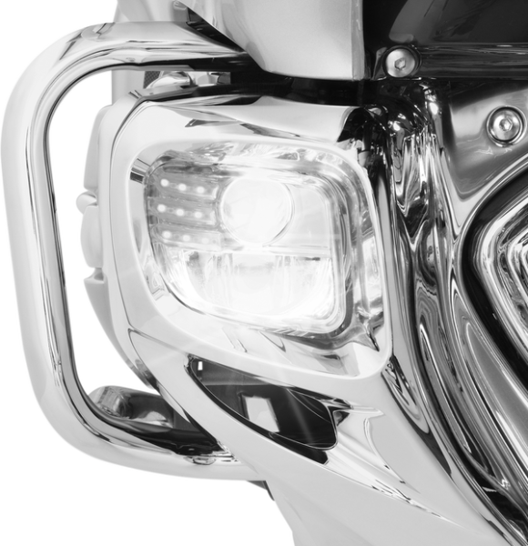 Tridium Led Fog Light Kit Chrome, 4, nordicamoto.ro