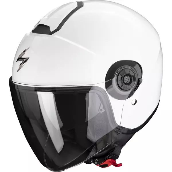 SCORPION EXO CITY II SOLID nyitott arcú/fúvóka sisak – fekete – XS, 6, nordicamoto.ro