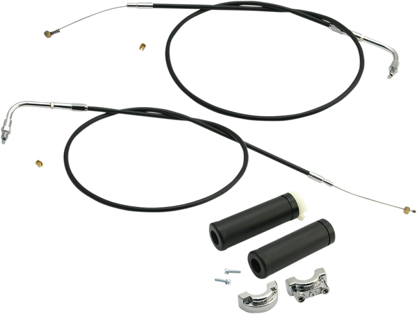 Dual-cable Throttle Assembly Kit Black, 1, nordicamoto.ro