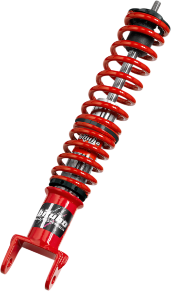 Rear Shocks W/springs Red, Silver, 2, nordicamoto.ro