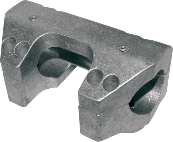 Handlebar Clamp Set Silver, 1, nordicamoto.ro