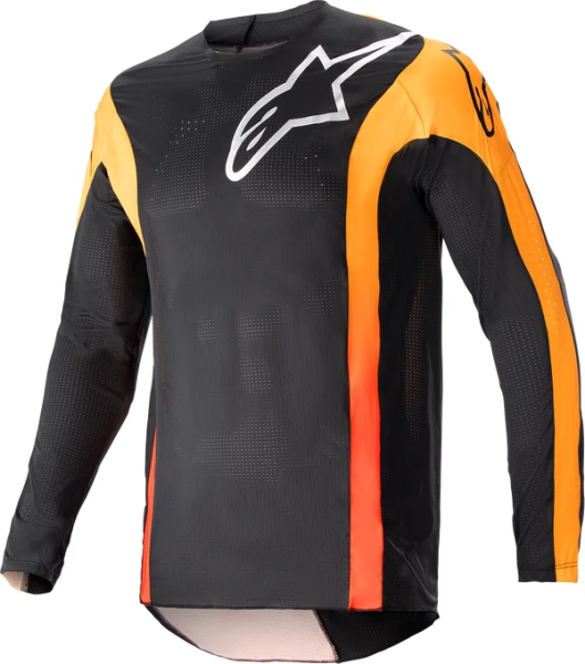 Tricou Alpinestars Techstar Sein Black/Orange, 1, nordicamoto.ro