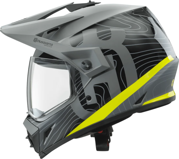 Husqvarna MX-9 ADV MIPS sisak, szürke, M-es méret (57–58), 11, nordicamoto.ro