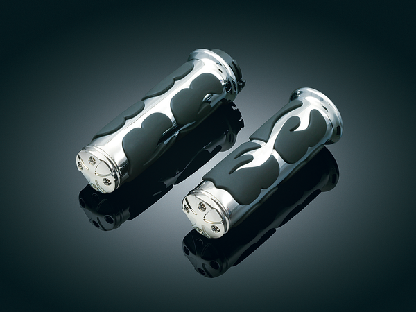 Iso®-flame Grips Black, 3, nordicamoto.ro