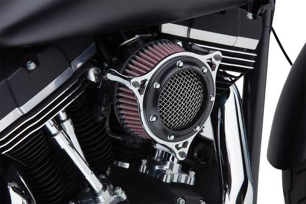 Rpt Air Cleaner Kit Black, Silver, 1, nordicamoto.ro
