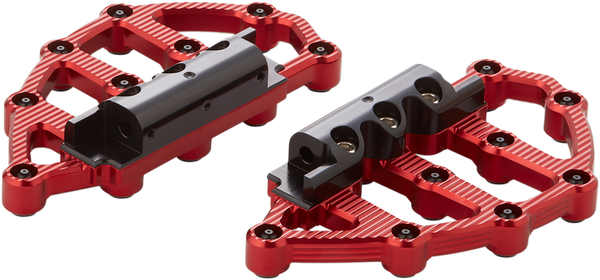 Mx Billet Floorboards Red, 3, nordicamoto.ro