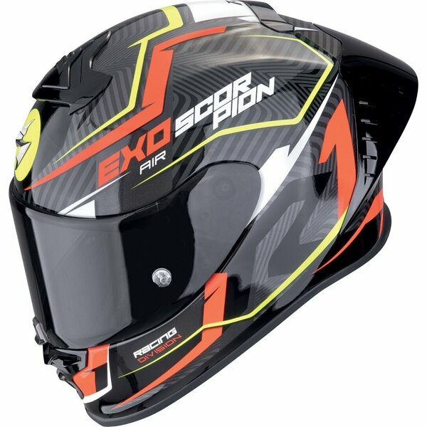 SCORPION EXO-R1 EVO II AIR COUP teljes arcú sport sisak, fekete/piros/kék, XL méret, 1, nordicamoto.ro