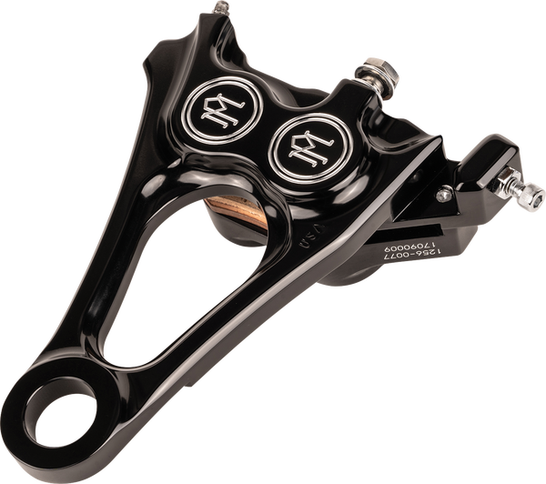 4-piston Differential-bore Rear Caliper Black, Gloss, 1, nordicamoto.ro