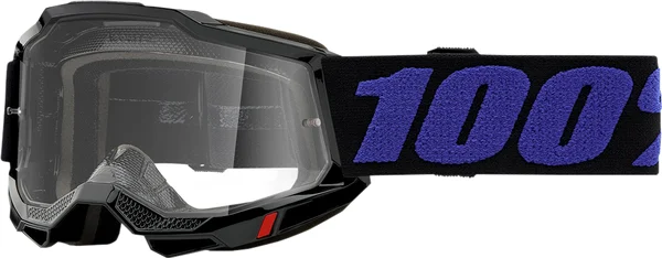 100% Youth Accuri 2 Goggles Black, 1, nordicamoto.ro