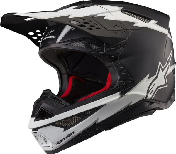 Alpinestars Supertech M10 Ampress fekete/fehér L méretű bukósisak, 1, nordicamoto.ro