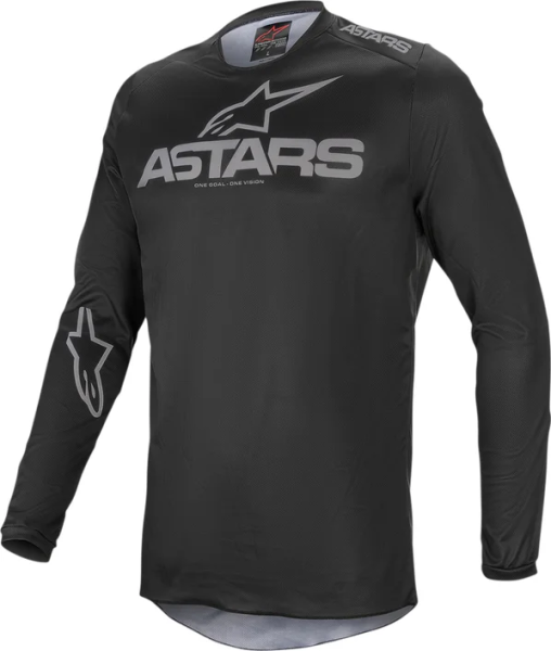Tricou Alpinestars Fluid Graphite Black/Dark Gray 2XL, 1, nordicamoto.ro