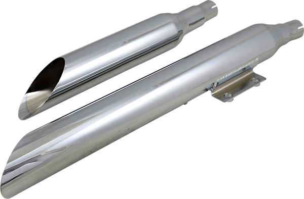 Big 'n Nasty Slip-on Mufflers Chrome, 1, nordicamoto.ro
