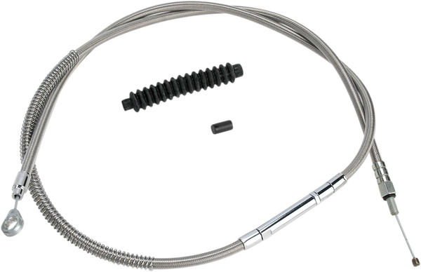 High-efficiency Stainless Steel Clutch Cable For Harley-davidson Silver +152 mm (6''), 1, nordicamoto.ro