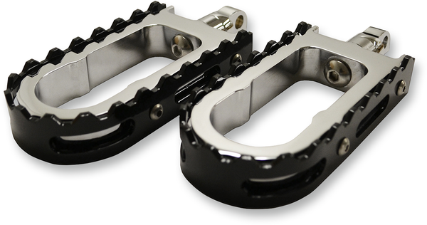 Footpegs Bmx Style Chrome/ Chrome Silver, 2, nordicamoto.ro