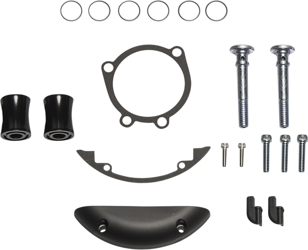 Inverted Air Cleaner Hardware Kit Black, Silver, 1, nordicamoto.ro