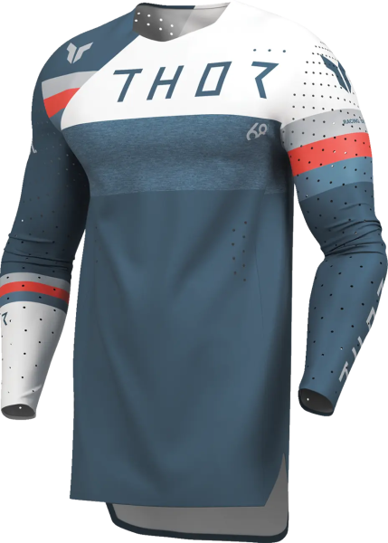 Thor Sportmode League kék póló, M-es méret, 10, nordicamoto.ro
