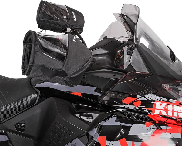 Snowmobile Muffs With Window Black, 6, nordicamoto.ro