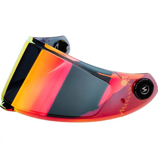 SCORPION EXO-RACE AIR sisakplexí, ezüst tükör, 6, nordicamoto.ro