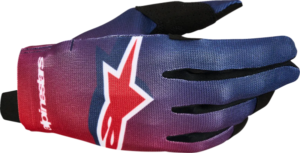Alpinestars Radar piros/kék kesztyű, S-es méret, 1, nordicamoto.ro