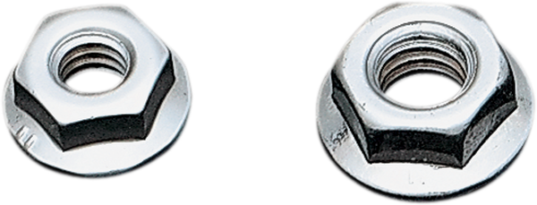 Flange Nuts Silver, 1, nordicamoto.ro