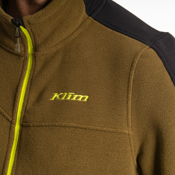 Geaca Snowmobil Klim Teton Crest Fleece Mid Layer Black, 23, nordicamoto.ro