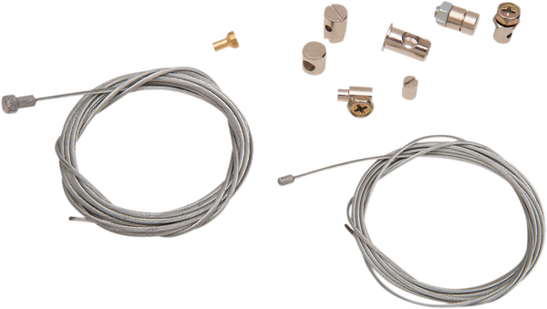 MOOSE RACING Emergency Cable Repair Kit Silver, 1, nordicamoto.ro