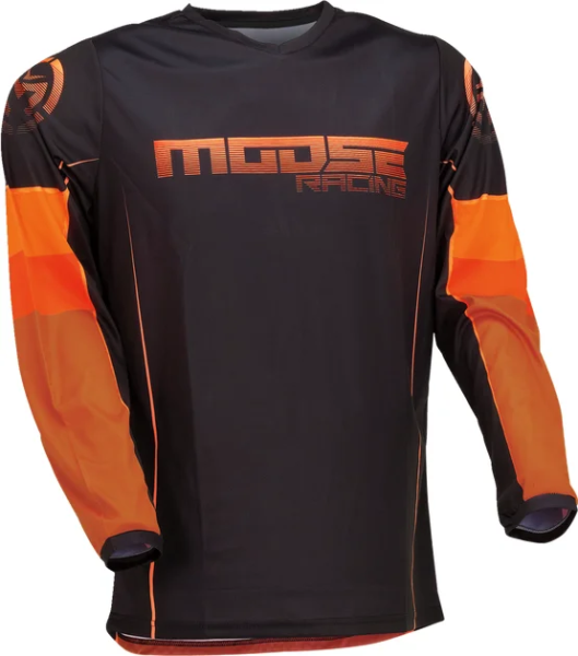 Moose Racing Qualifier póló, narancssárga/szürke, XL, 1, nordicamoto.ro