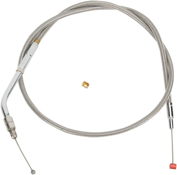 Stainless Steel Throttle/idle Cable Silver Standard, 1, nordicamoto.ro