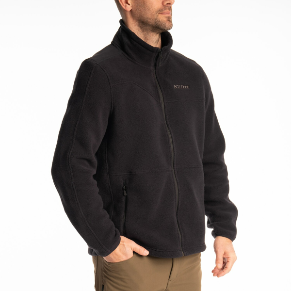 Geaca Snowmobil Klim Teton Crest Fleece Mid Layer Black, 39, nordicamoto.ro