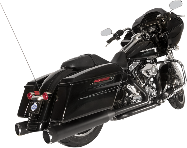 El Dorado Dual Exhaust System Black, 1, nordicamoto.ro