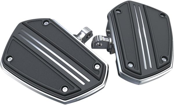 Twin Rail Boards Black, 1, nordicamoto.ro
