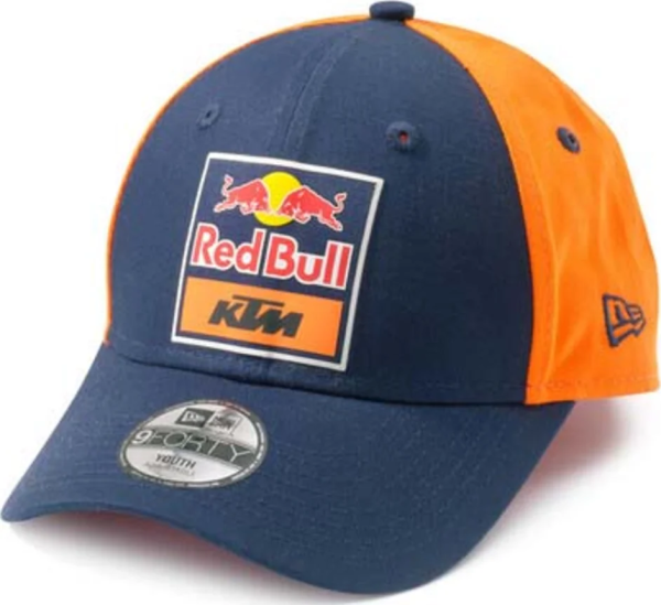 KTM Replica Team ívelt kupak gyerekeknek, narancssárga és sötétkék, 1, nordicamoto.ro