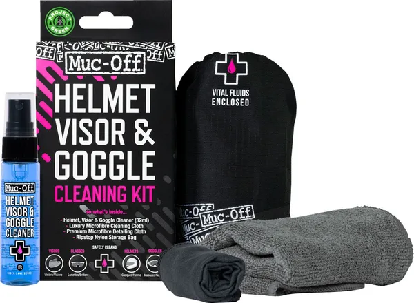 Muc-Off tisztítókészlet napellenzőkhöz, lencsékhez és szemüvegekhez, 2, nordicamoto.ro