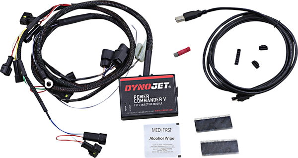 Power Commander V – fekete, piros, 1, nordicamoto.ro