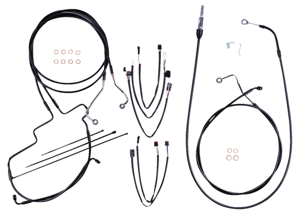 Xr Handlebar Installation Kit Black, 2, nordicamoto.ro