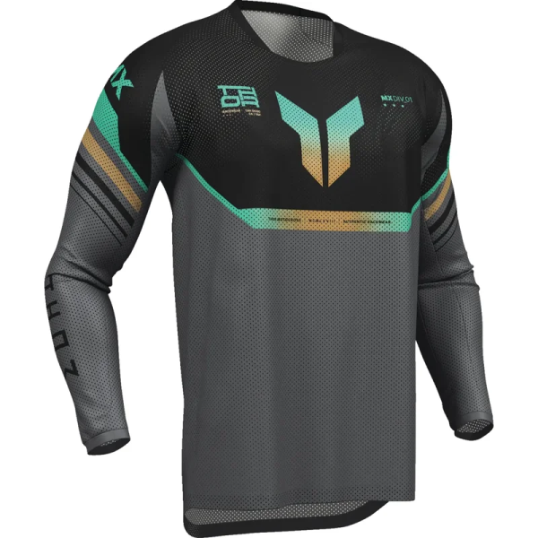Tricou Thor Launchmode Air Raptor Gri/Negru 3XL, 1, nordicamoto.ro