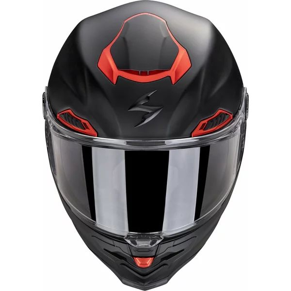 SCORPION EXO-RACE AIR SOLID S teljes arcú sport sisak – matt fekete, gyöngyházfehér díszítéssel, M-es méret, 8, nordicamoto.ro