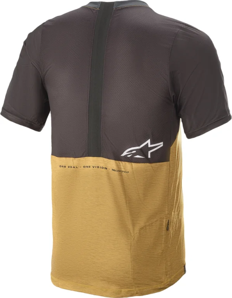 Tricou MTB Alpinestars Alps 6.0 V2 Black/Tangerine M, 2, nordicamoto.ro
