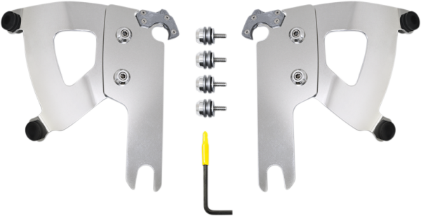Road Warrior Trigger-lock Mount Kit Polished, 1, nordicamoto.ro