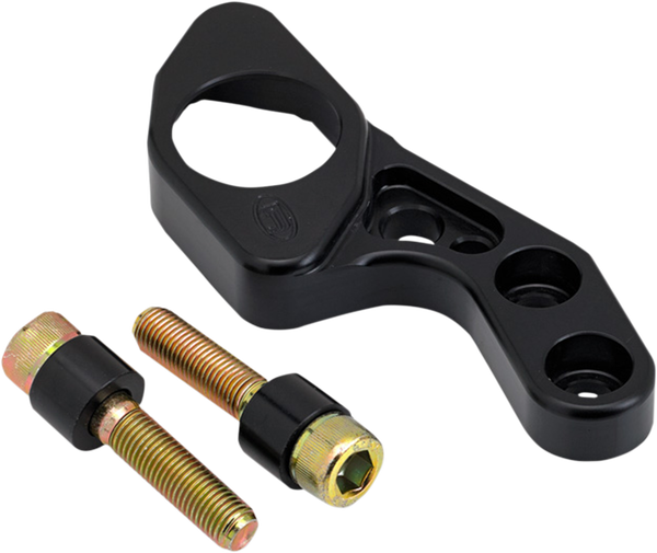 Ignition Switch Relocation Bracket Black, 2, nordicamoto.ro